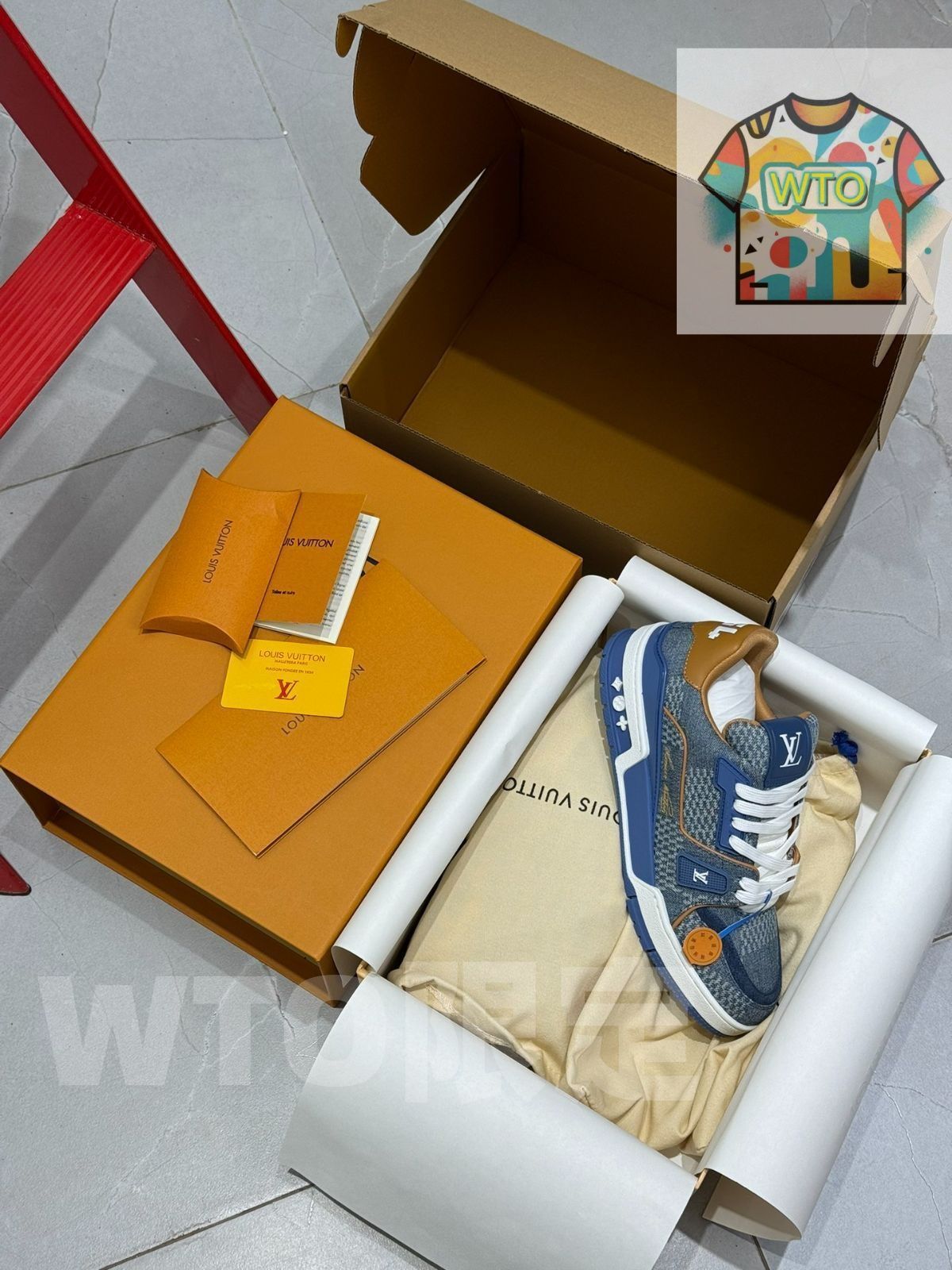 Louis Vuitton Trainer -キャンバスサザンチェック｜ ｜