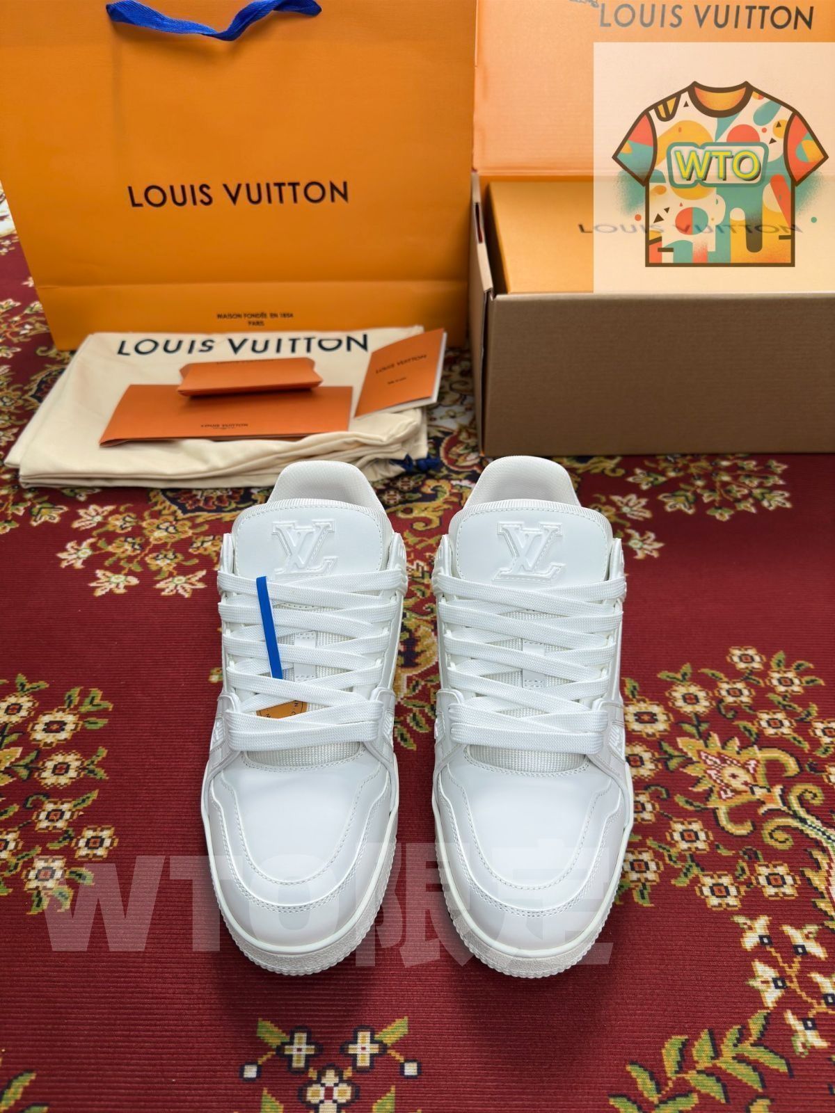 Louis Vuitton trainer 白い靴| |
