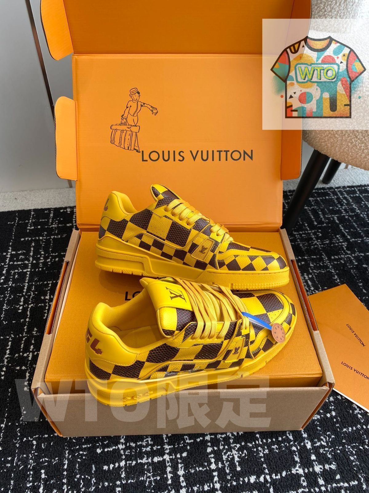 Louis Vuitton trainer カップルスタイルのロートップカジュアルシューズ｜ ｜