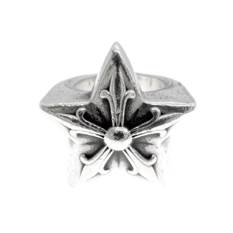 クロムハーツ CHROME HEARTS STR LRG ラージ スター リング 44386 WWW_MERCADOAVALIA_COM_BR