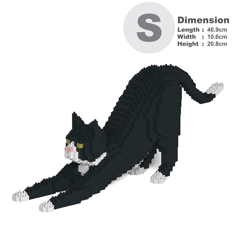 JEKCA ジェッカブロック タキシード猫 04 S