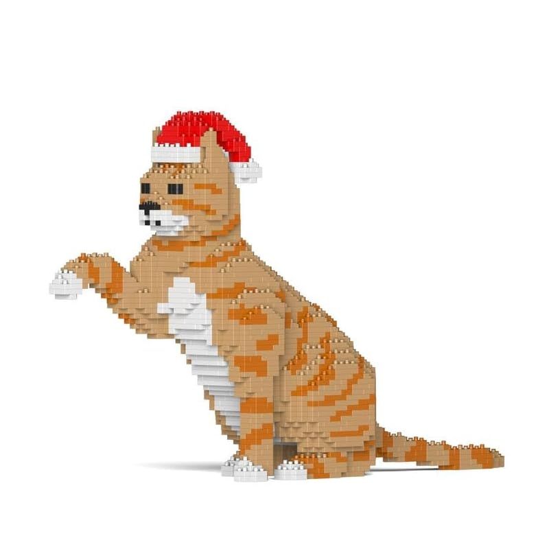 JEKCA ジェッカブロック ねこ 04S-M01 クリスマスVer. ST17CA04-M01
