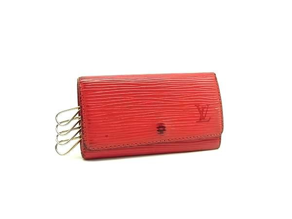 LOUIS VUITTON ルイヴィトン M63827 エピ ミュルティクレ4 4連 キー
