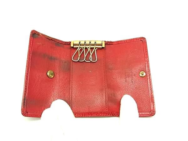 LOUIS VUITTON ルイヴィトン M63827 エピ ミュルティクレ4 4連 キー