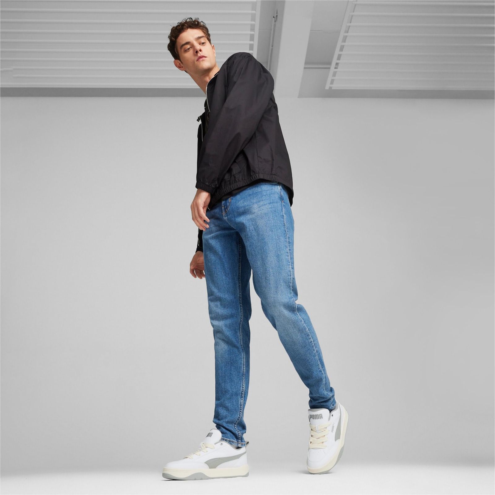 プーマ スニーカー パーク ライフスタイル 395084 24年春夏 ホワイト スモーキー グレー シュガード アーモンド 01 Free Size