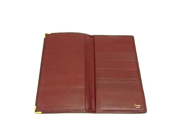 Cartier カルティエ レザー 本革 二つ折り カルティエ(Cartier 