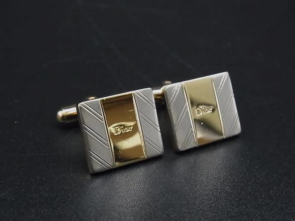 □美品□ ChristianDior ディオール カフスボタン カフリンクス