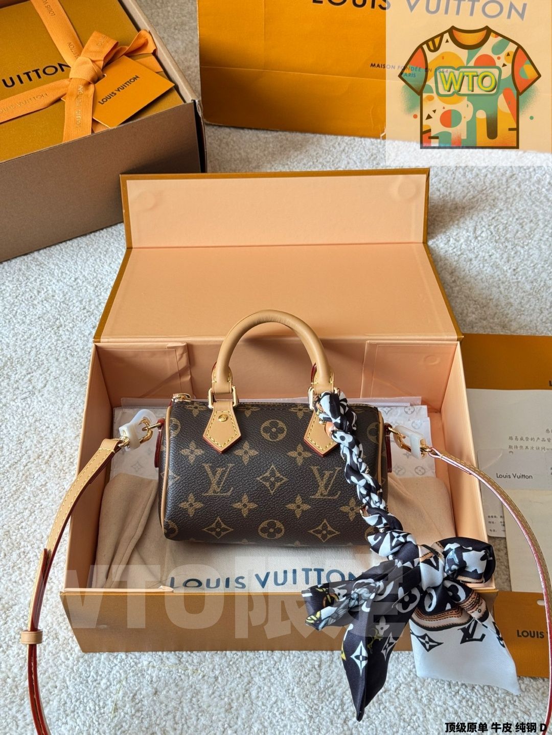 今日 Louis Vuitton Nano Speedy 16 Pillow Bag ルイ ヴィトン Nano Speedy 16 ピローバッグ