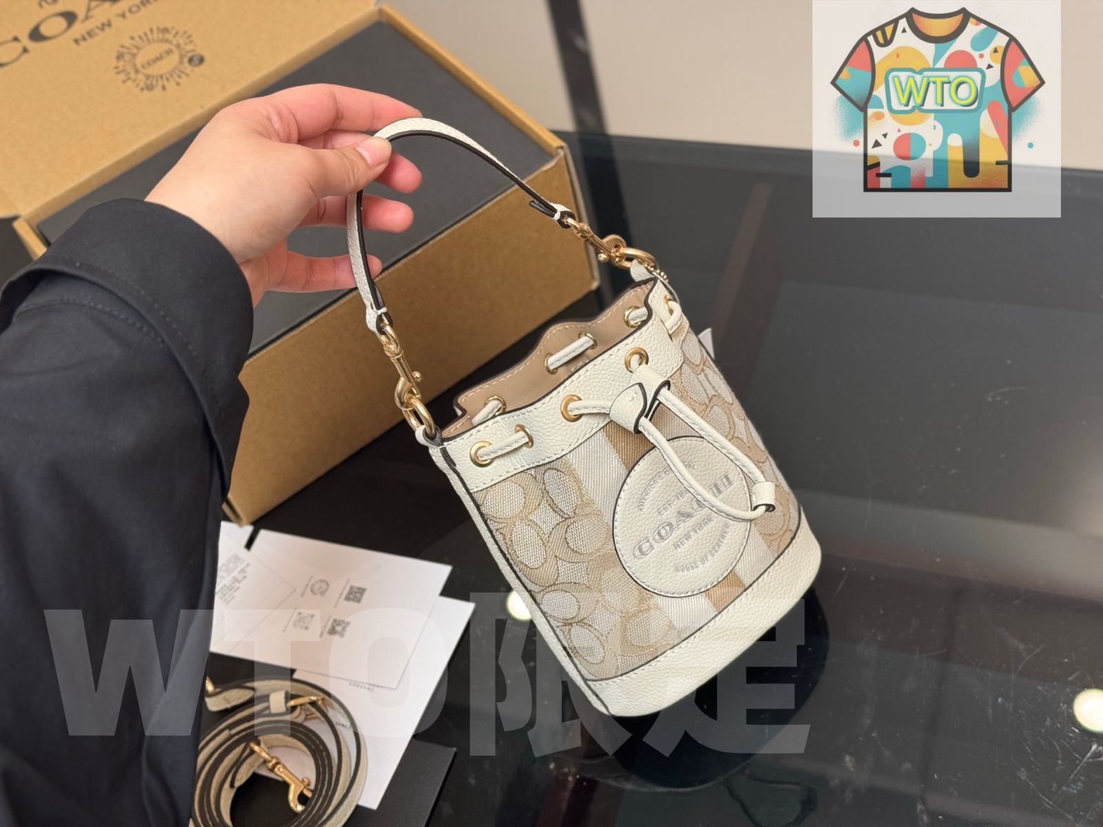 Coach ミニバケツバッグ