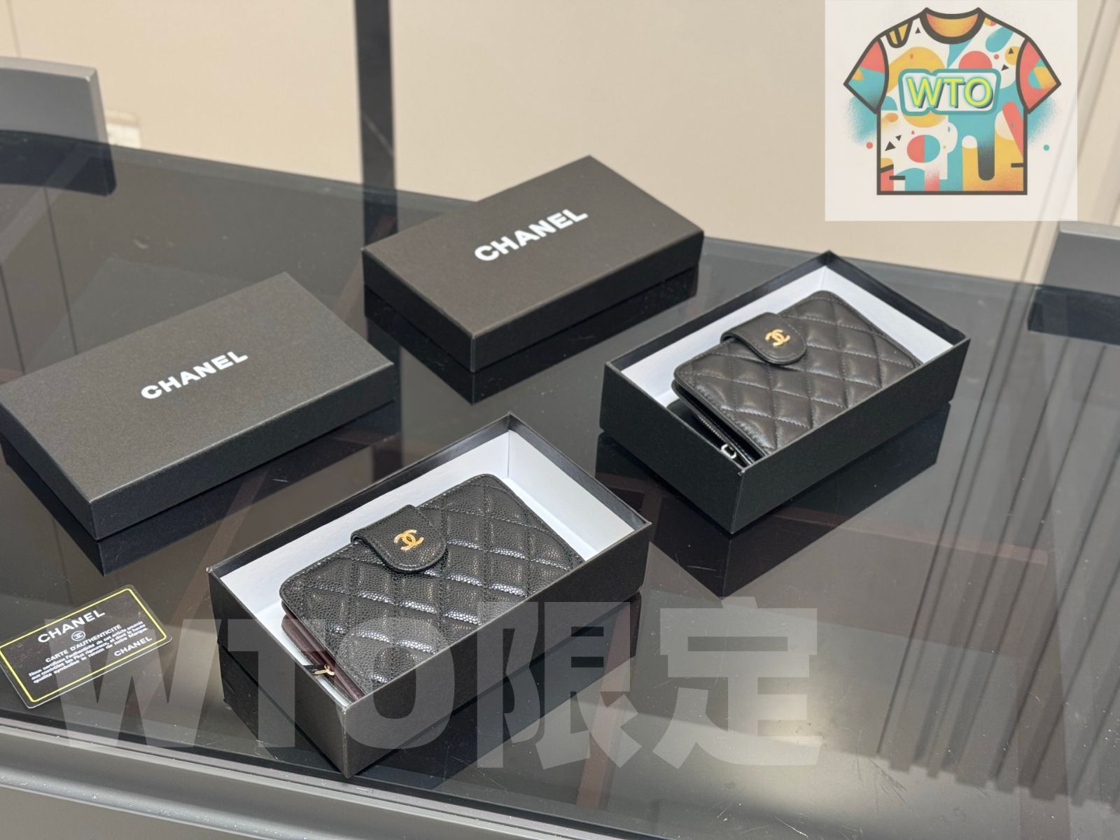 今日 Chanel ショートウォレット 全皮 Elegant Design