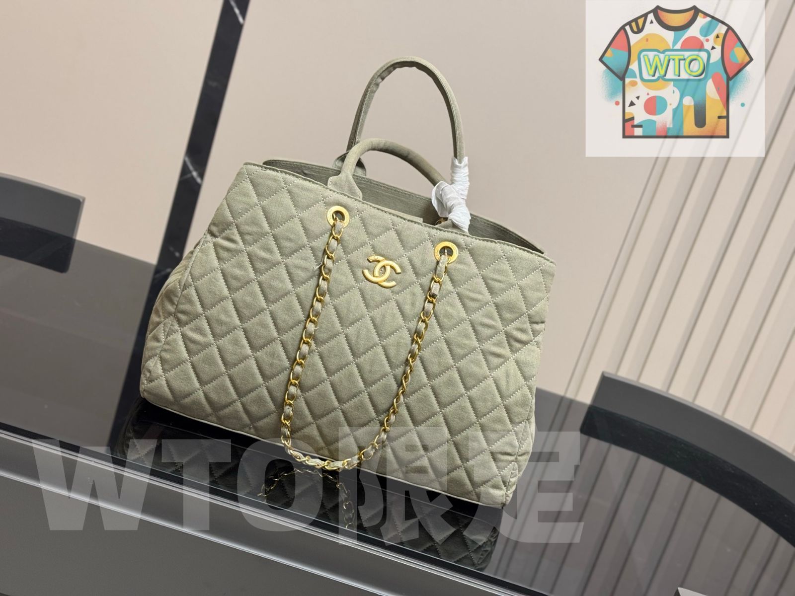 今日 Chanel デニムビーチバッグ 水洗ヴィンテージ仕上げ Stylish Design