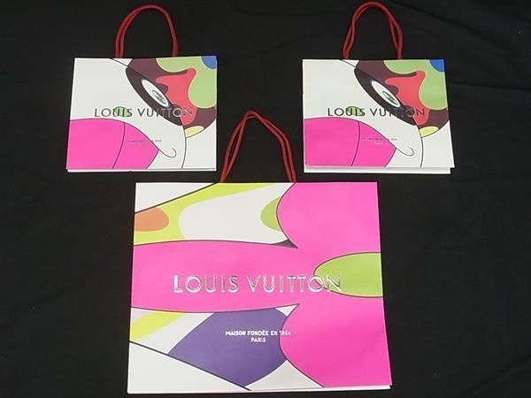 □極美品～□ LOUIS VUITTON ルイヴィトン 村上隆 コラボ ショッパー