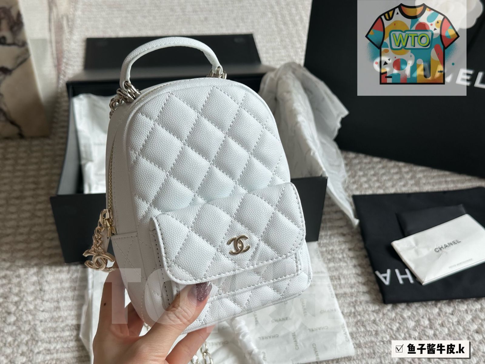  今日 Chanel 24 C ダブルショルダーバッグ 黒 枝牛皮 Cute Design ショルダーバッグ ショルダーバッグ