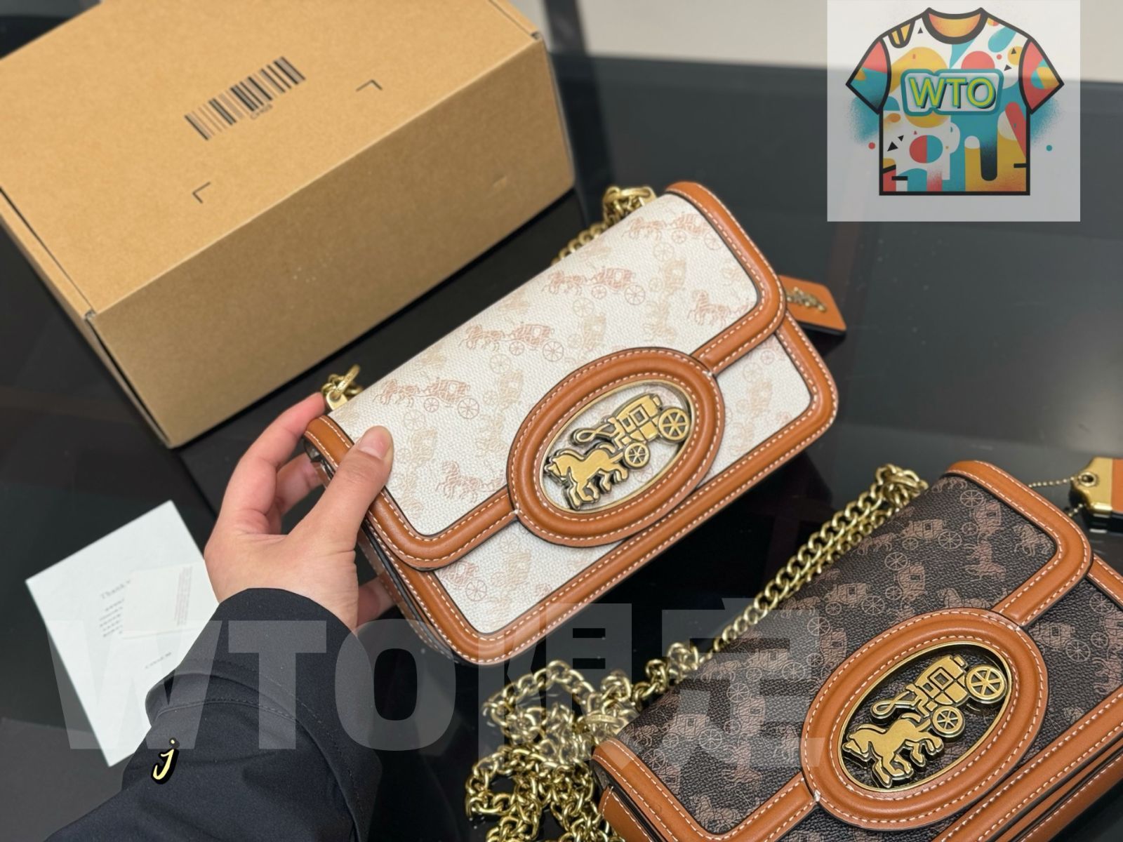 今日 Coach Heor Chain Bag ヴィンテージデザイン Stylish Design