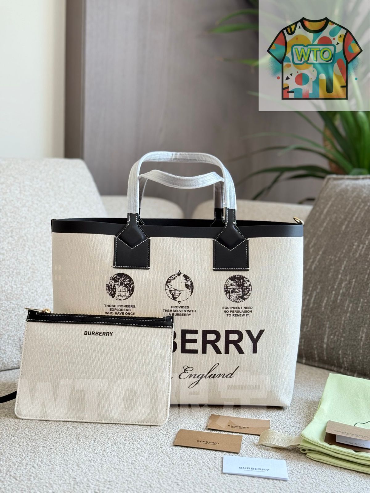 今日 Bruberry ダブルサイド トートバッグ