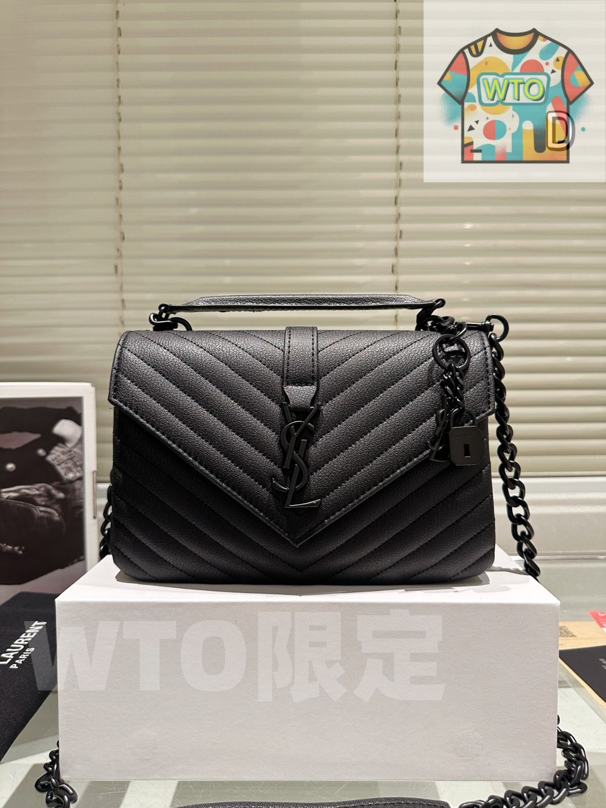 今日 YSL Niki 23cm Messenger Bag YSL ニキ 23cm メッセンジャーバッグ