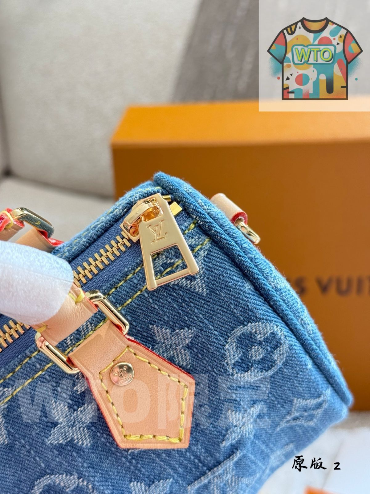 今なら送料無料。 今日 Louis Vuitton ヴィンテージデニム ナノピローバッグ 【アウトレット特価品】
