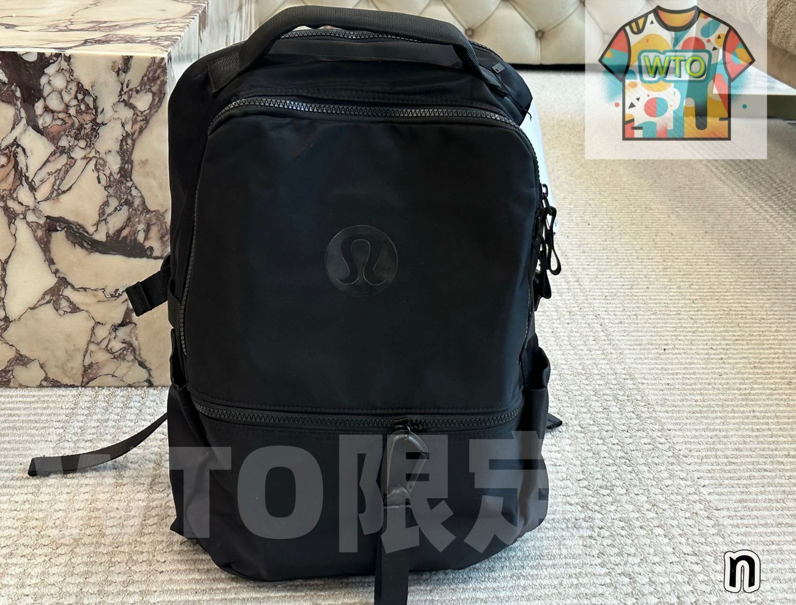 今日 Lulu new crew ダブルショルダーバッグ Good Design