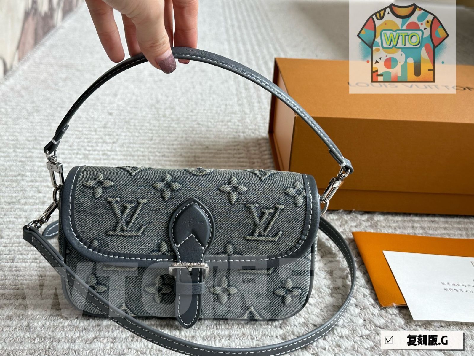 今日 Louis Vuitton ディアン フランスパン ハンドバッグ Good Deal