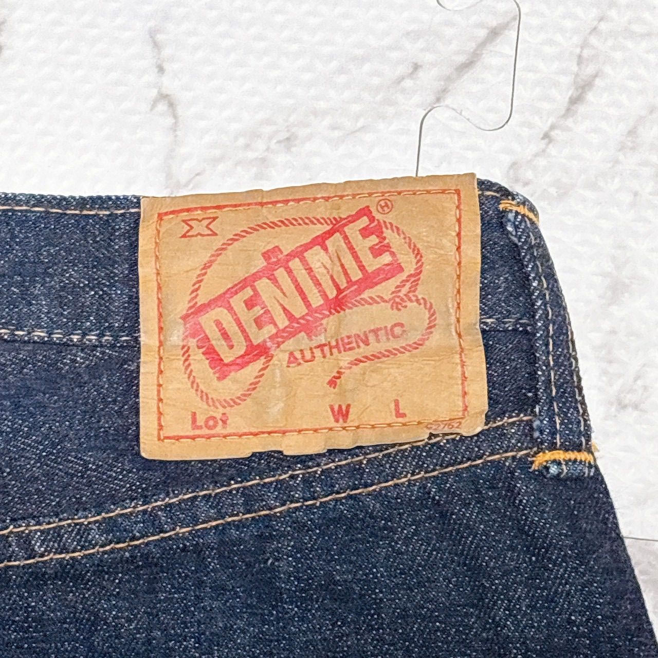 美品】ドゥニーム DENIME D-HG1118 日本製 セルビッジ セルビッチ 赤耳 