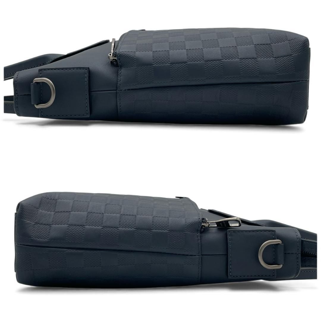 新品同様】ルイヴィトン ダミエ アンフィニ 7DW ネイビー コスモス