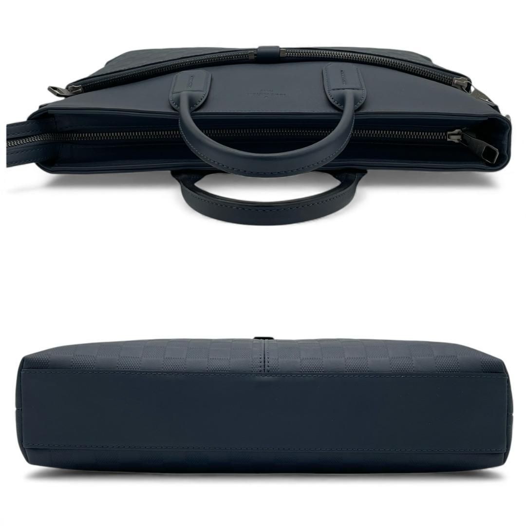 新品同様】ルイヴィトン ダミエ アンフィニ 7DW ネイビー コスモス