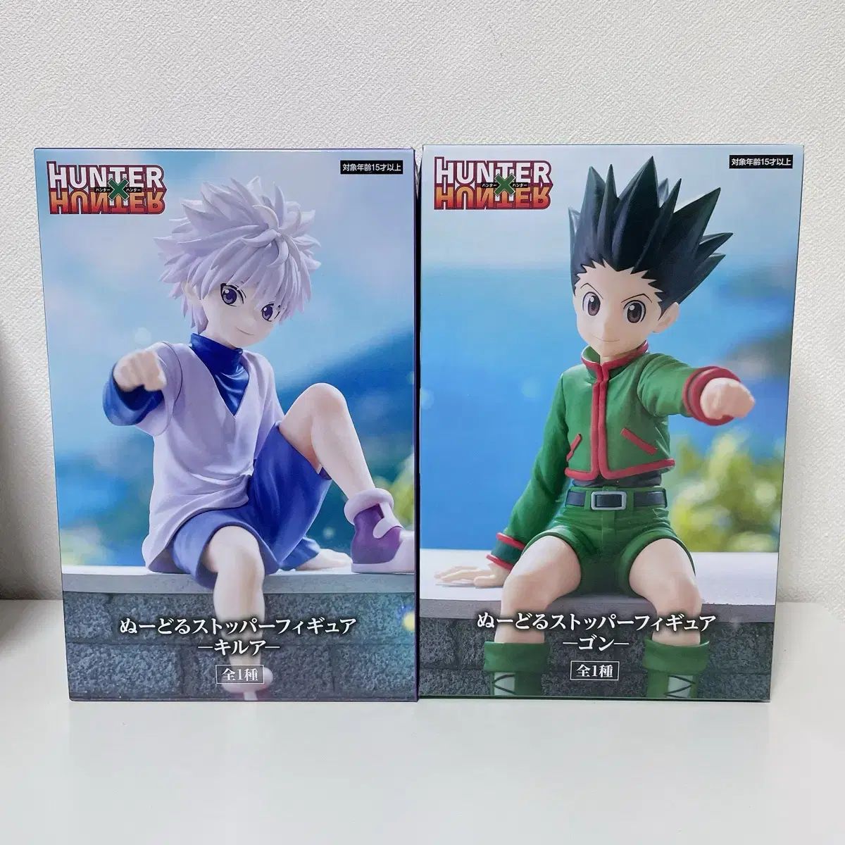 HUNTER×HUNTER 헌헌 キルア ゴン ヌードルストッパー フィギュア