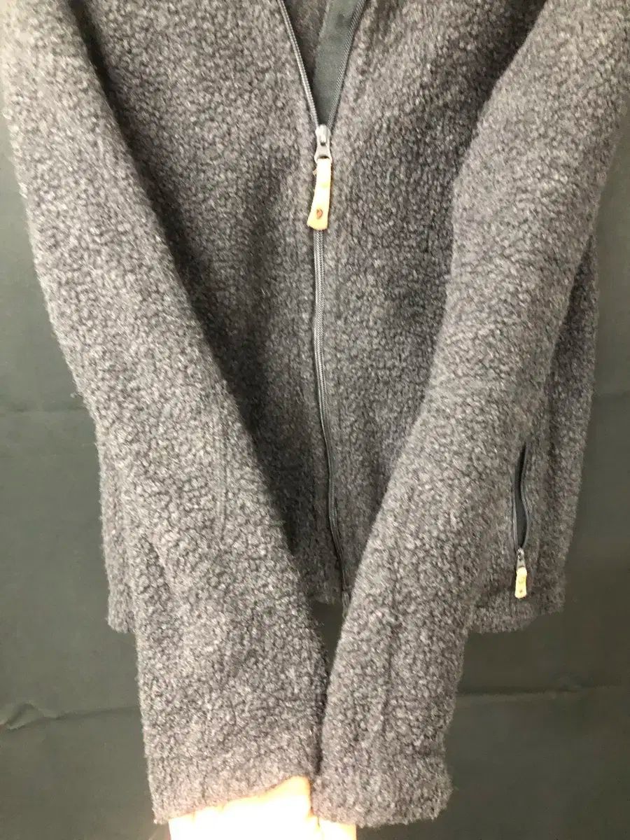  フェールラーベン フリース フード ジップアップ パーカー トップス