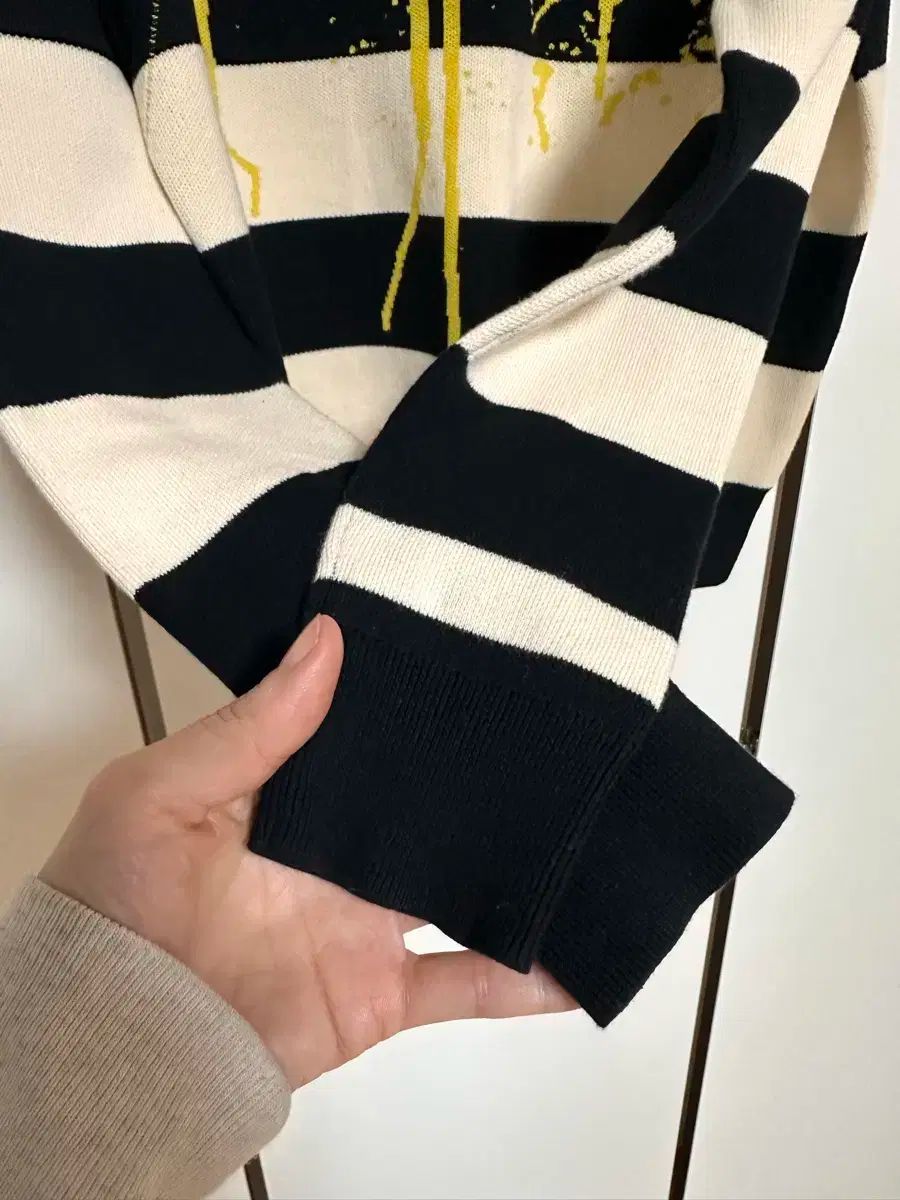  ZADIG- ザディグ エ ヴォルテール LOVE ストライプ ニット XS 55 良好 長袖 ニット セーター