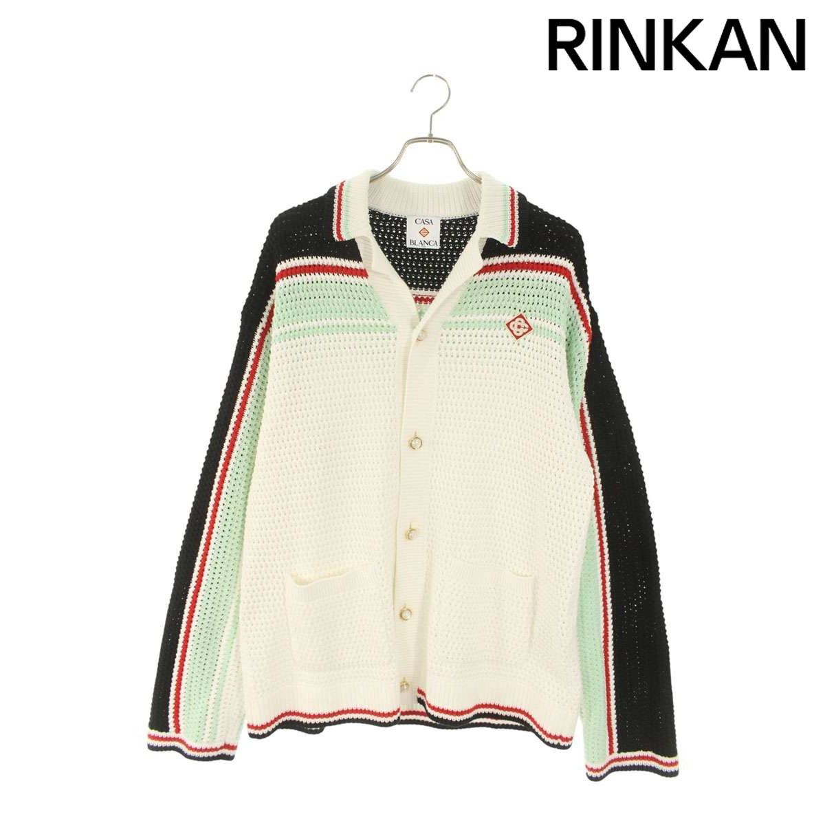 カサブランカ クロシェニットカーディガン メンズ XL - メルカリ