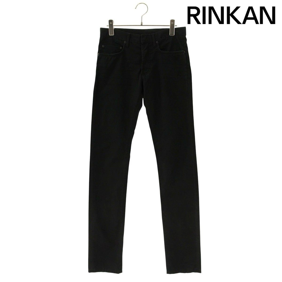 ディオールオム 5EH1011498 シワ加工コットンスキニーロングパンツ メンズ 28インチ