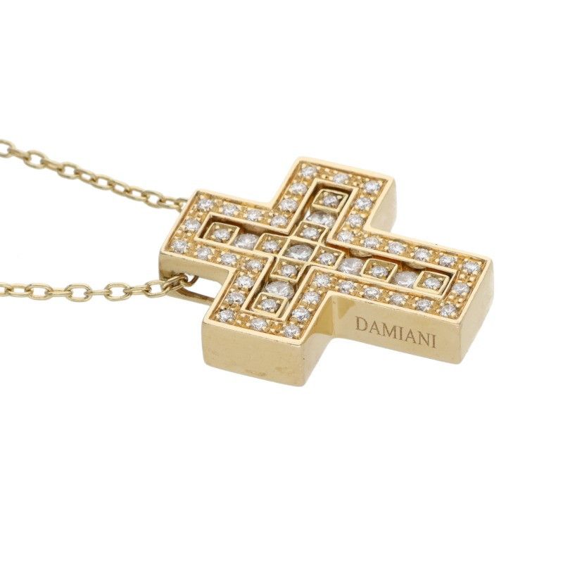 ダミアーニ 20083491/ベルエポックXS K18YG ダイヤネックレス メンズ