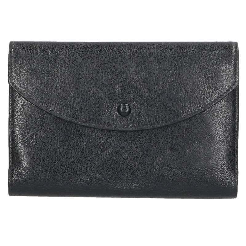 ザロウ 3つ折りレザー財布 メンズ