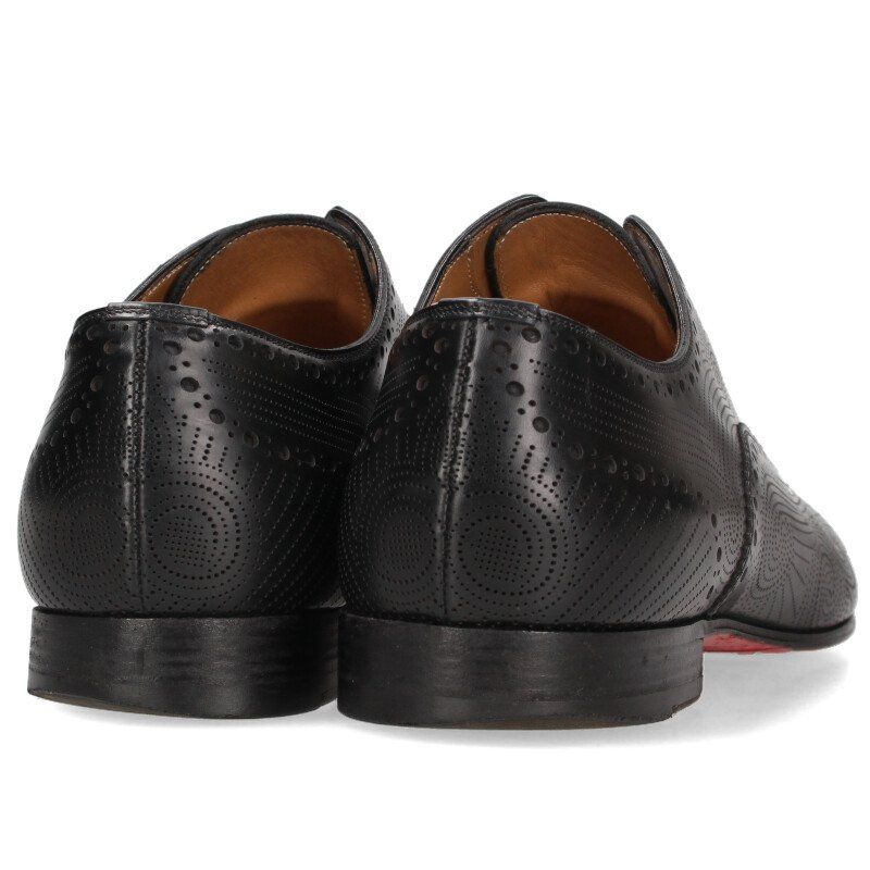  クリスチャンルブタン スクエアトゥパンチングレザードレスシューズ メンズ 41 5 その他 靴