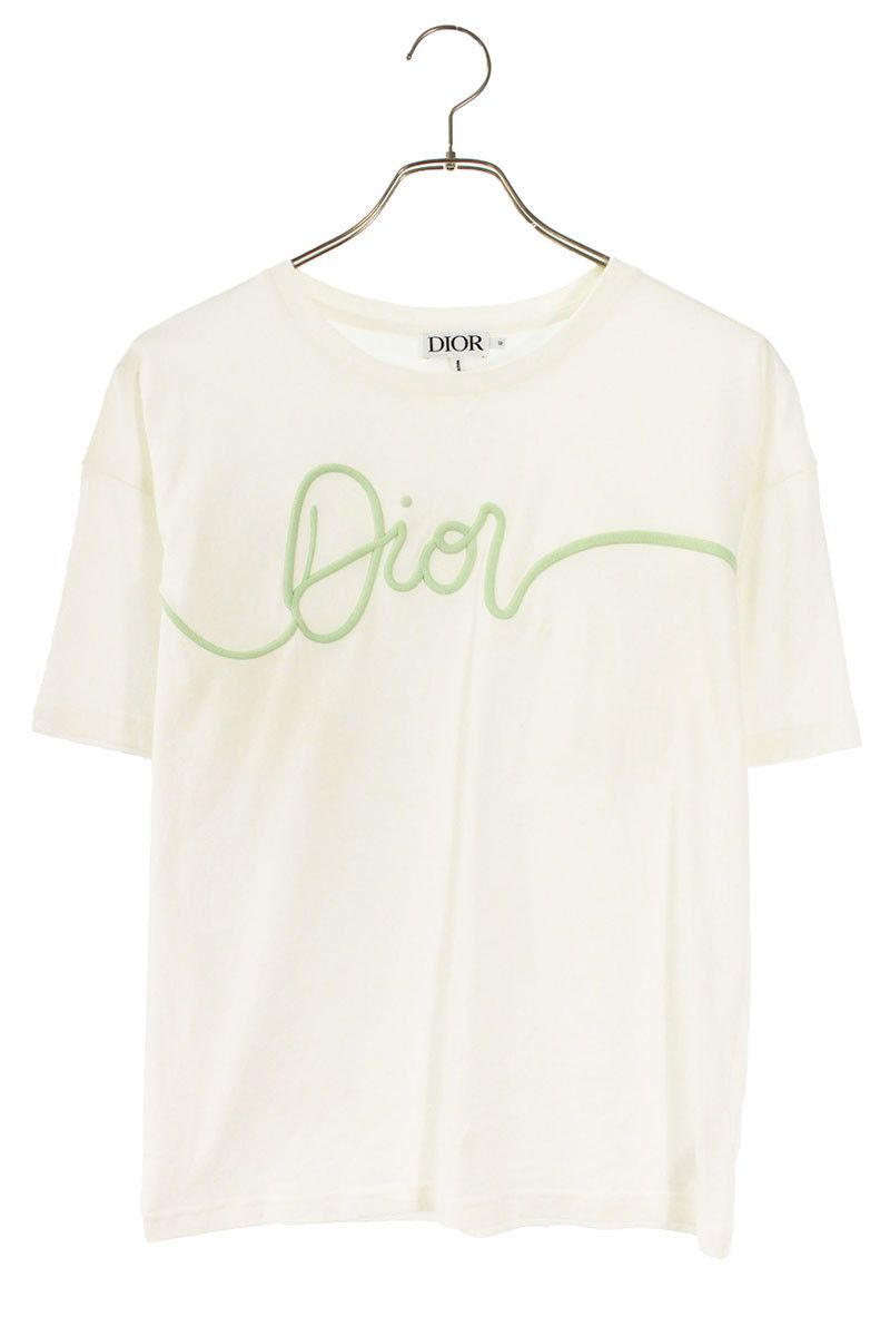 ディオール 3WBM23TEED ロゴ刺繍Tシャツ レディース 12