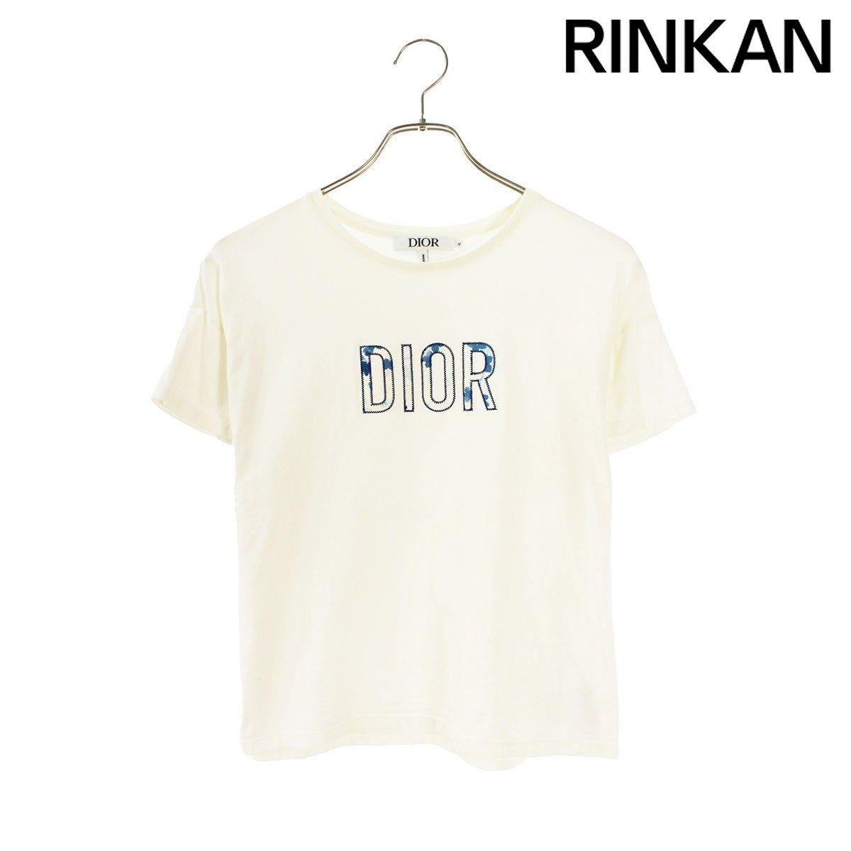 ディオール 5SBM13TEEO ロゴ刺繍Tシャツ レディース 12