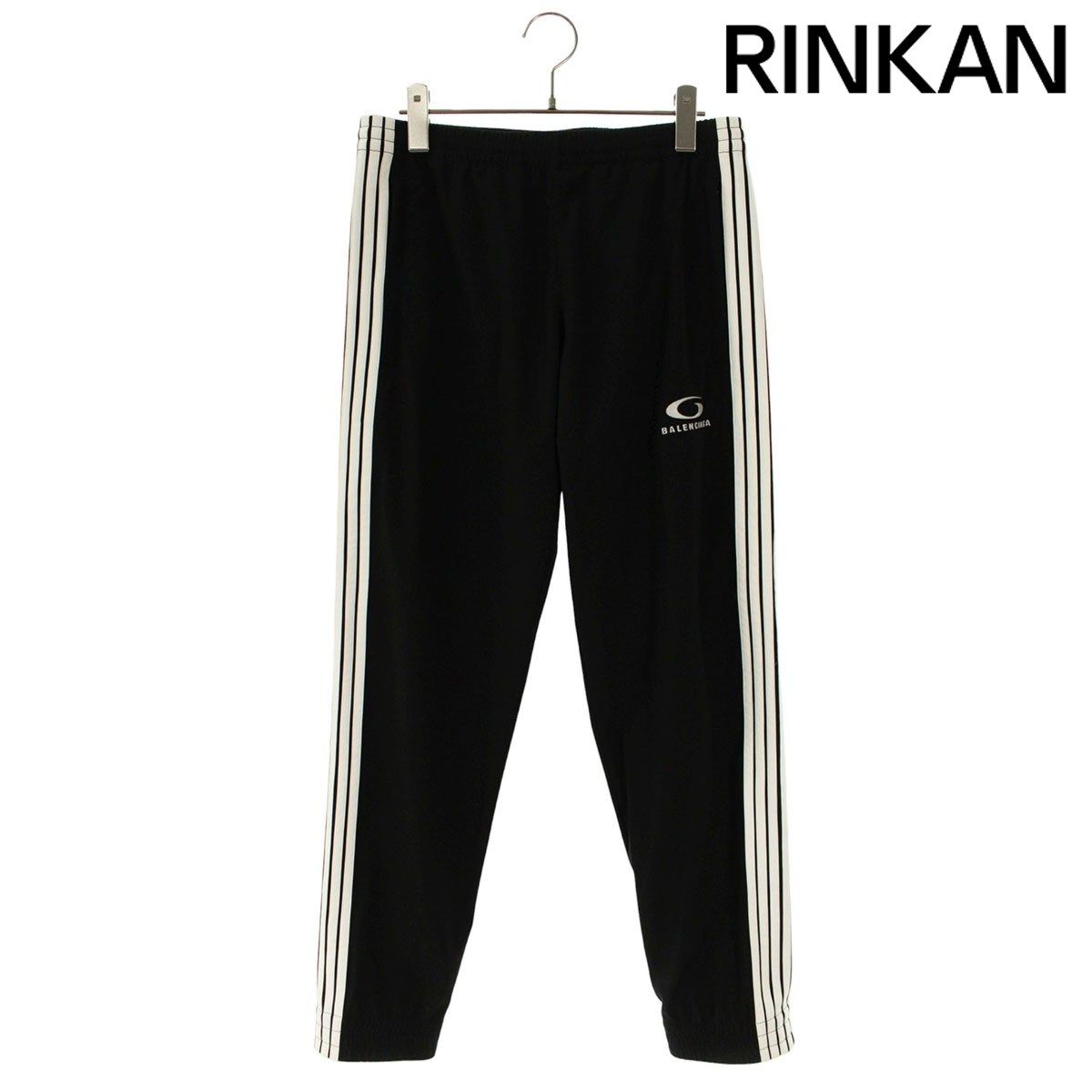 バレンシアガ 831559 TRO31 サイドライントラックスーツロングパンツ レディース 36