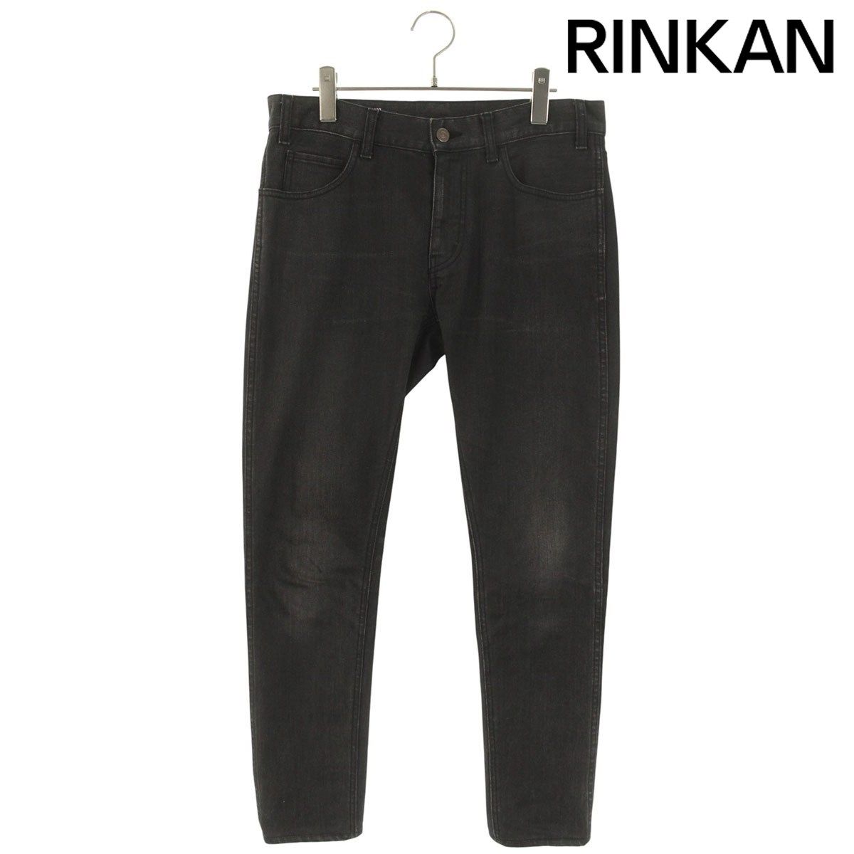 セリーヌ N020 639E 38VB ストレートコットンデニムパンツ レディース 28インチ