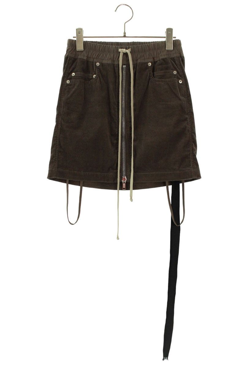 ダークシャドウ DS02B4345-VS ジップアップドローストリングミニスカート レディース XS