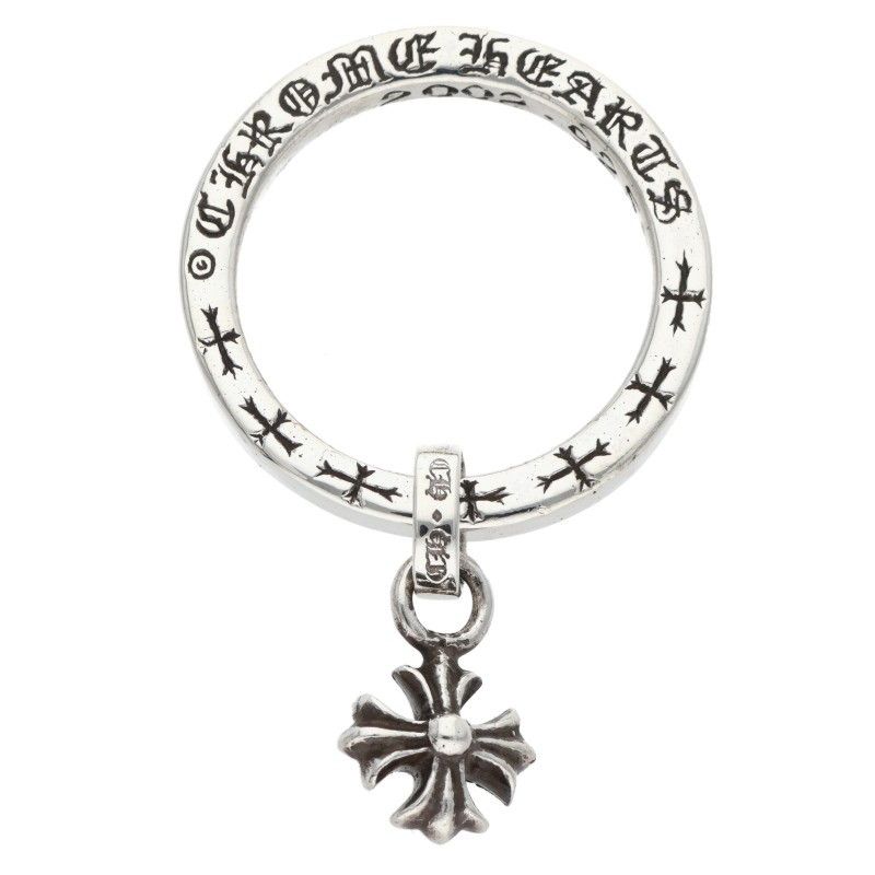 クロムハーツ NTFL W NTFL wCHプラスモチーフ シルバー メンズ 14号