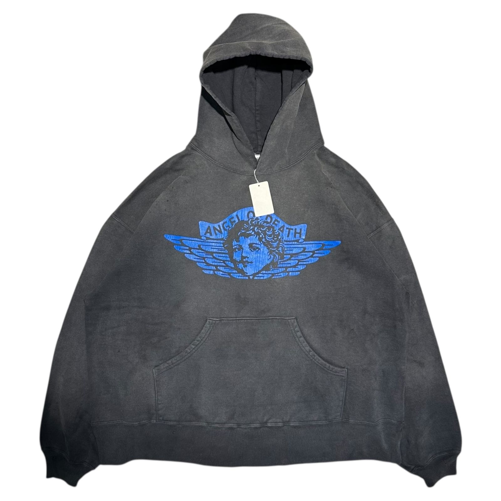 SAINT MICHAEL(セントマイケル) 25AW ANGEL HOODIE / BLACK エンジェル