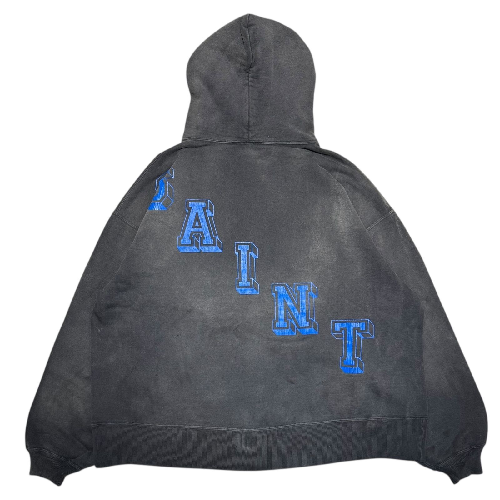 セントマイケル25AW新作HOODIE/ANGEL黒XL美品パーカージョーダン SAINT MICHAEL(セントマイケル) 25AW ANGEL HOODIE / BLACK エンジェル