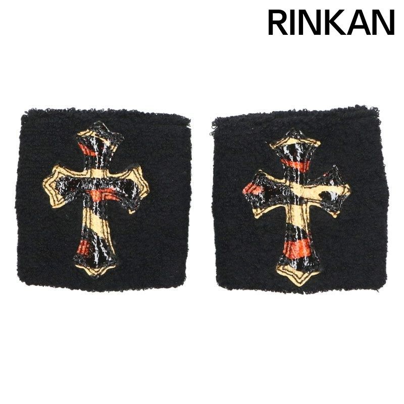 クロムハーツ SWEATBAND WRIST レオパードクロスパッチリストバンド メンズ
