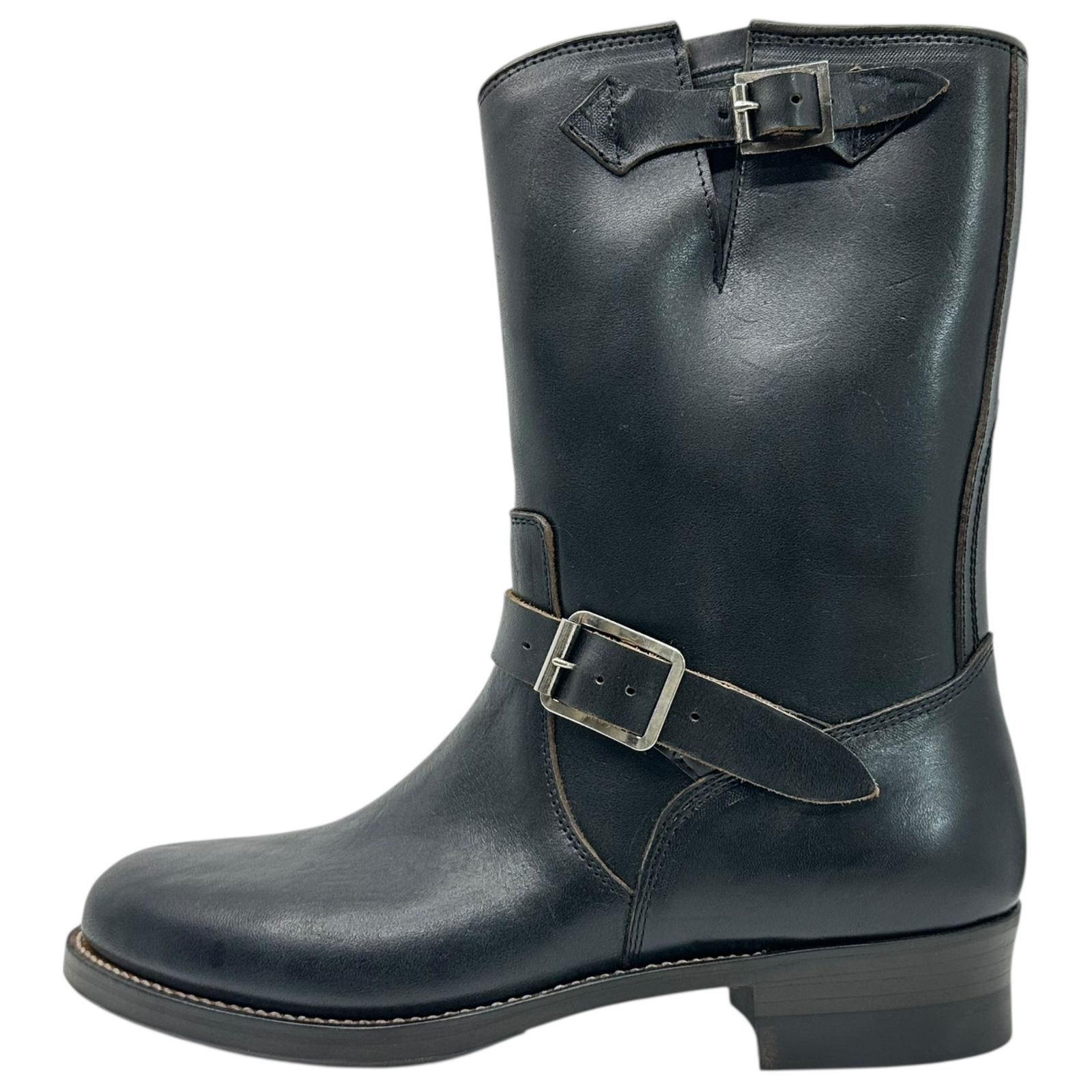 JELADO the BOOTED ジェラード ザ ブーテッド Engineer Boots Type1 Black Horsebutt エンジニア ブーツ タイプ1 茶芯 JB94901 8 1 2 26.5cm程度 ブラック ワークブーツ レザー