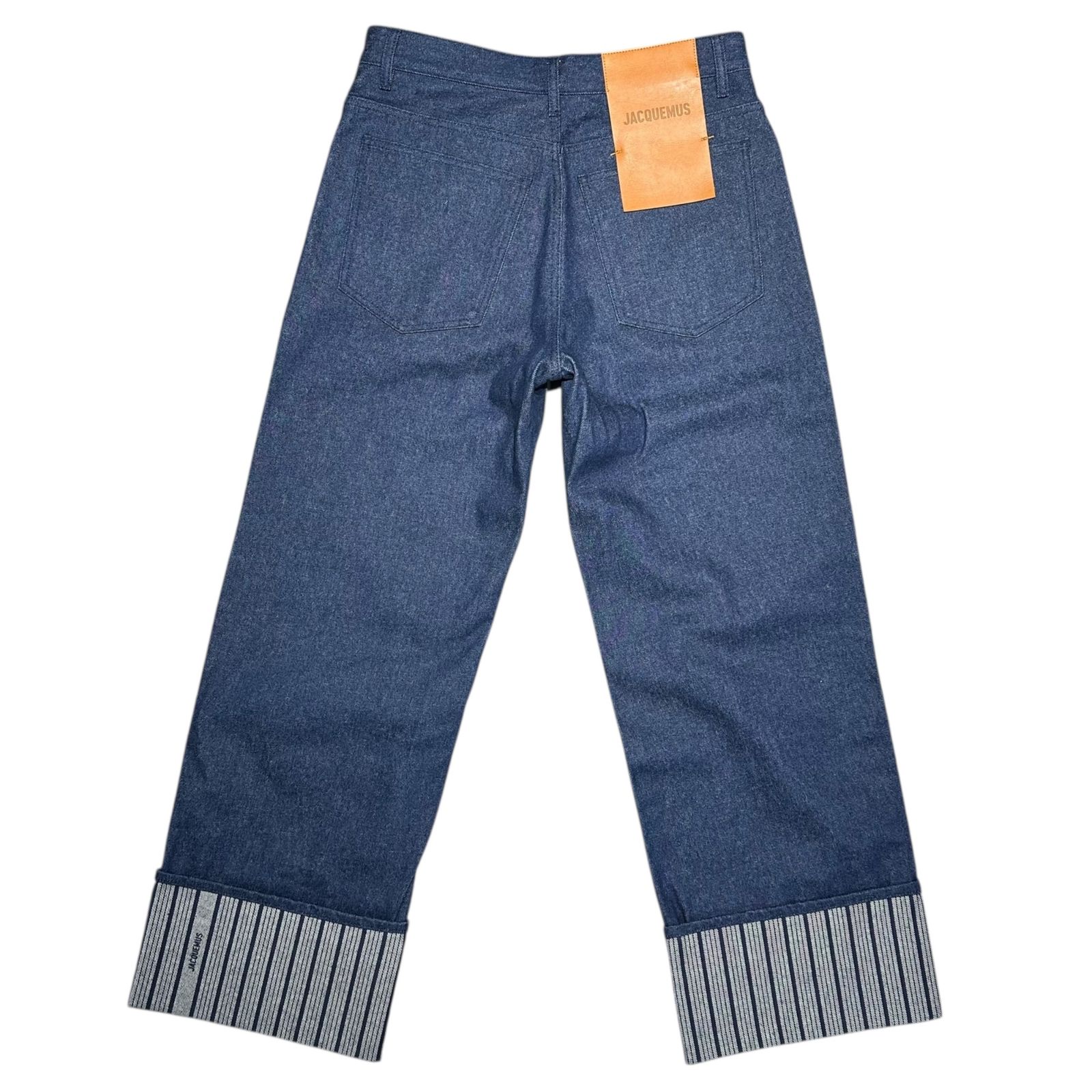 JACQUEMUS(ジャックムス) 24AW Le De-Nimes Large Jeans ロールアップ 