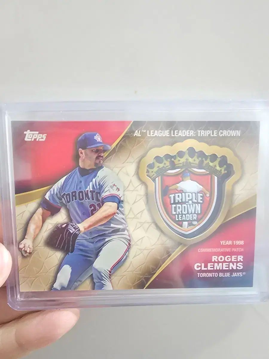 Topps ロジャー・クレメンス 1998 トリプル クラウン 野球 カード