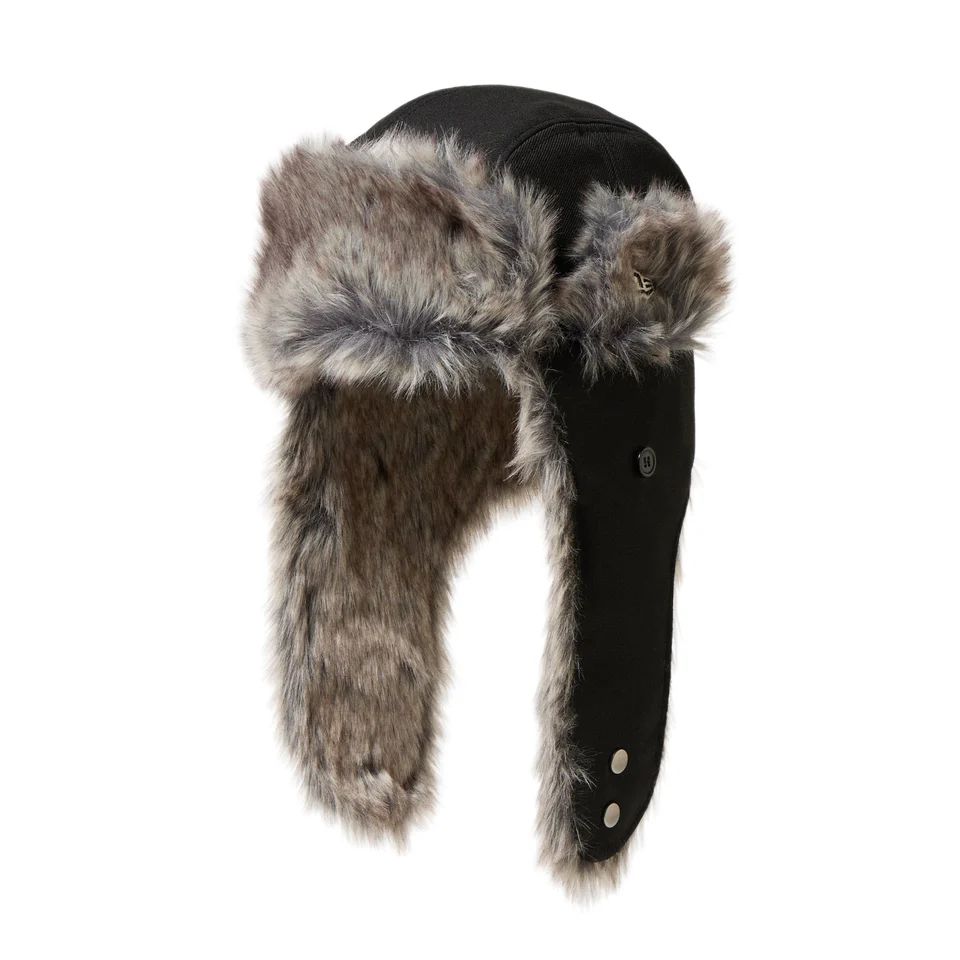 新商品 NEW ERA ニューエラ トラッパー ウール ブラック