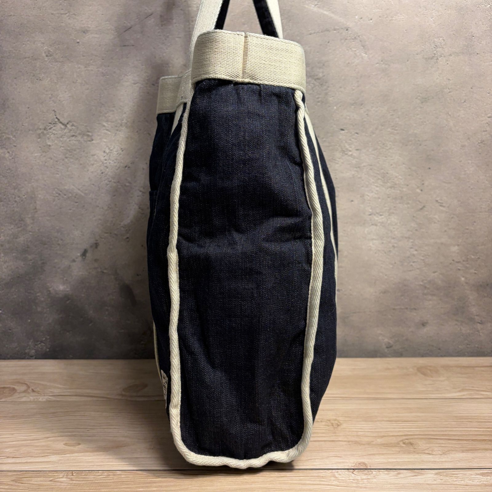 ✨PORTER STAND TOTE DENIM L リバーシブル✨ 新品未使用 ネイビー