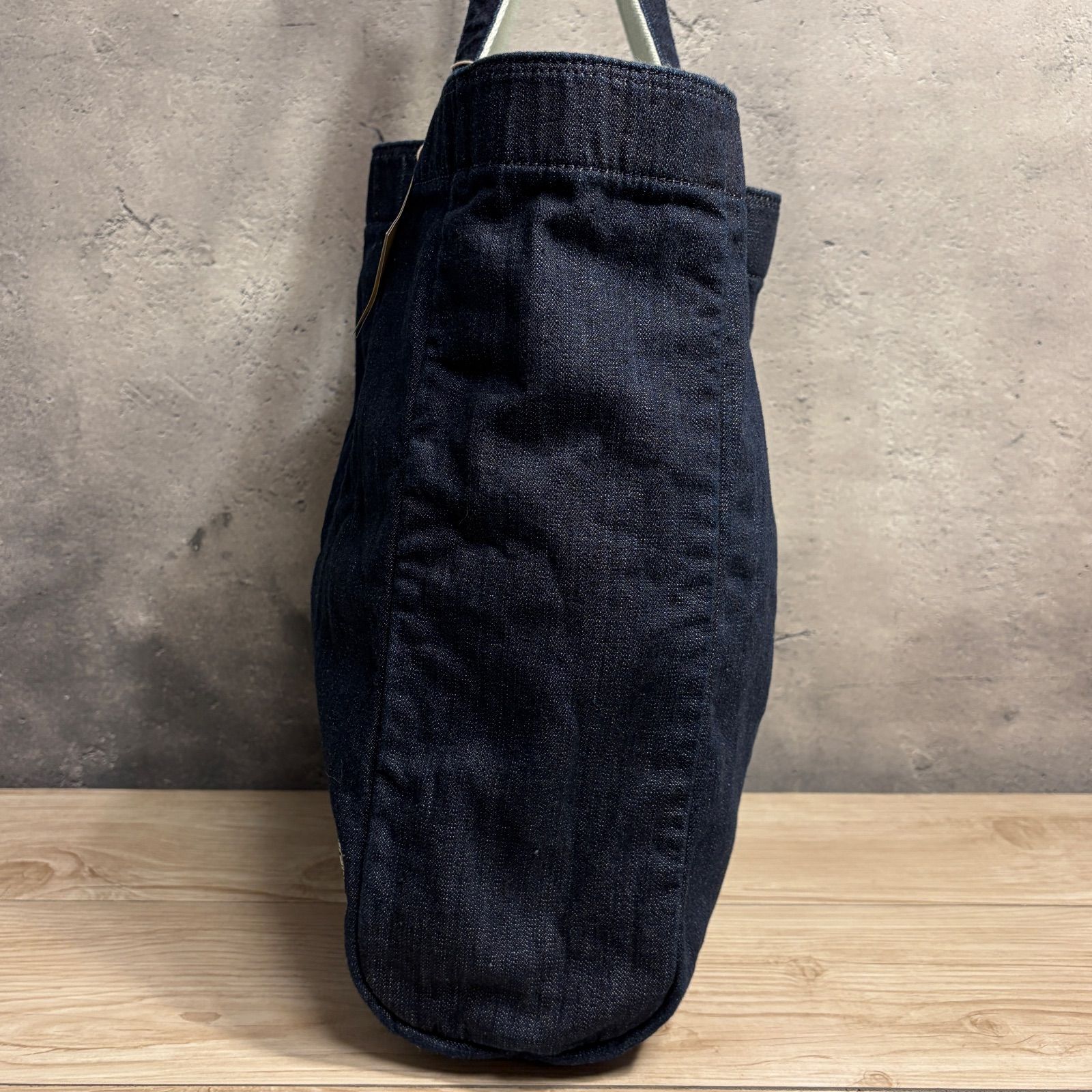 ✨PORTER STAND TOTE DENIM L リバーシブル✨ 新品未使用 ネイビー