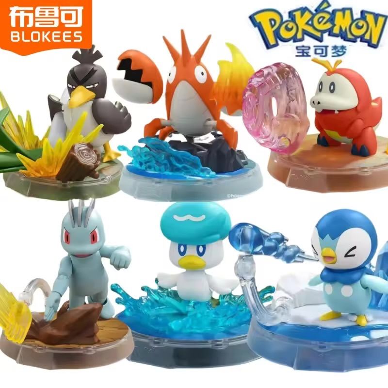 第3弾】※1点の値段です Blokees 布魯可 ポケモン 組立式フィギュア